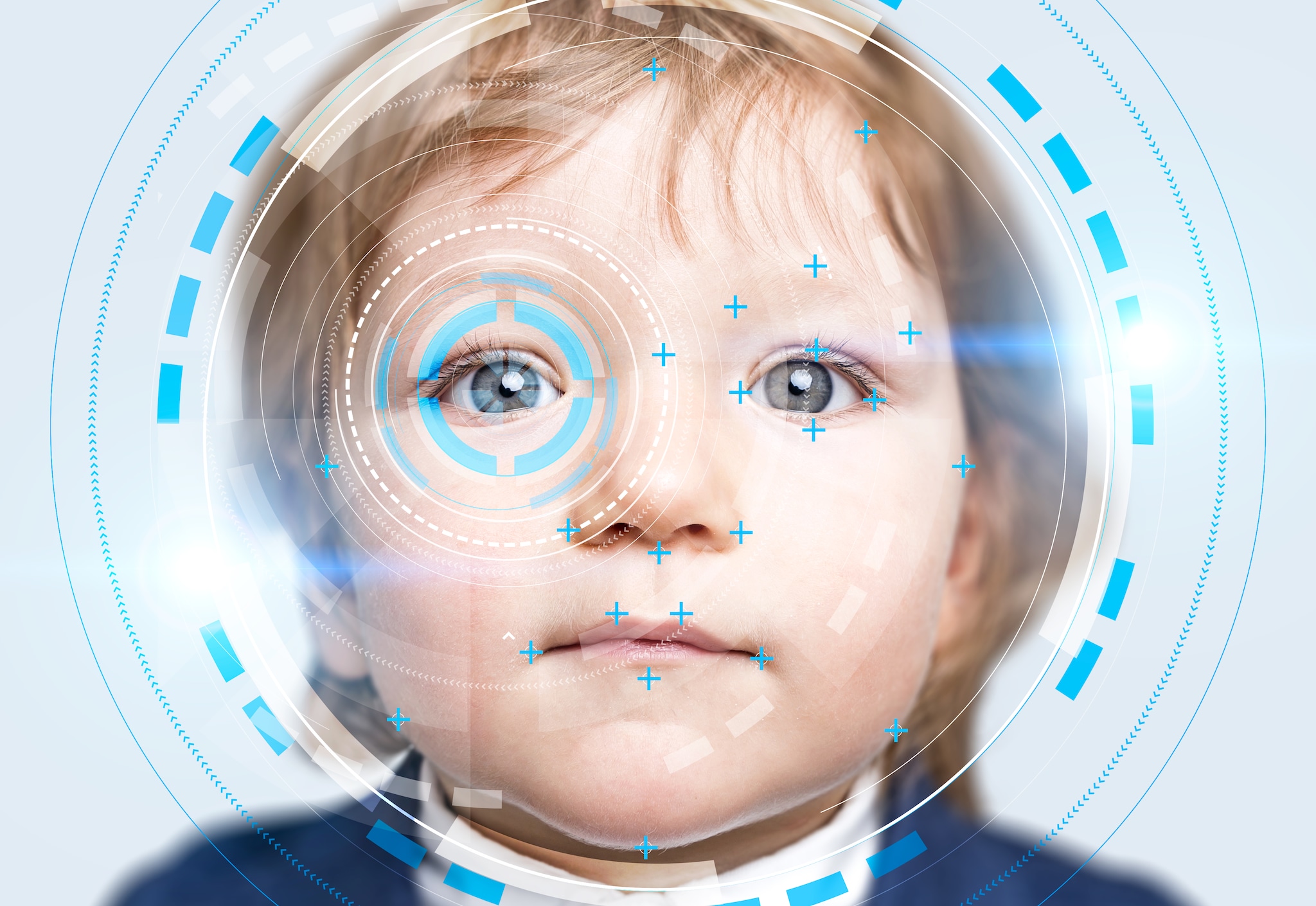 Onderzoekers uit Nijmegen leerden een algoritme ontwikkelingsstoornissen te herkennen aan specifieke gelaatskenmerken. Getty Images/iStockphoto