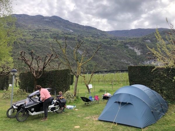 Linda en Floris kozen voor hun fietsvakantie een bestemming ver weg: Rome. eigen foto