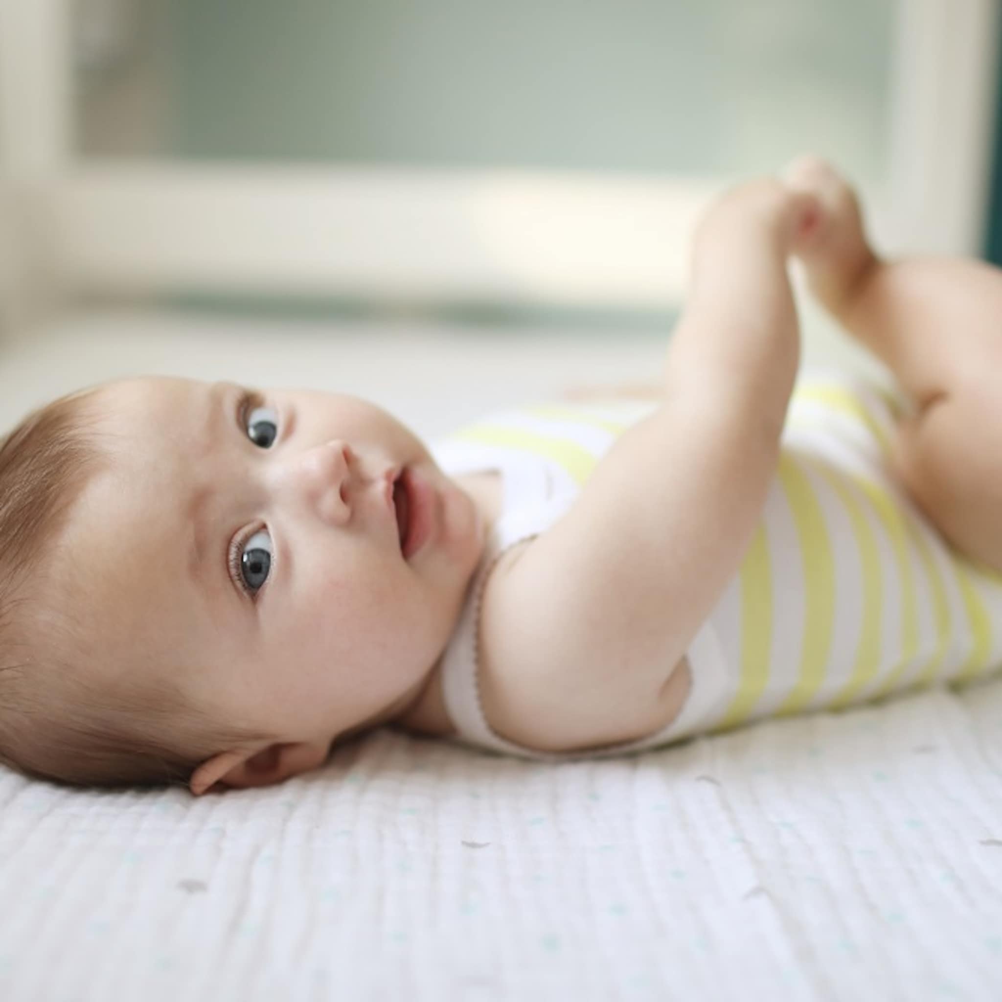 wanneer gaat een baby leren tijgeren