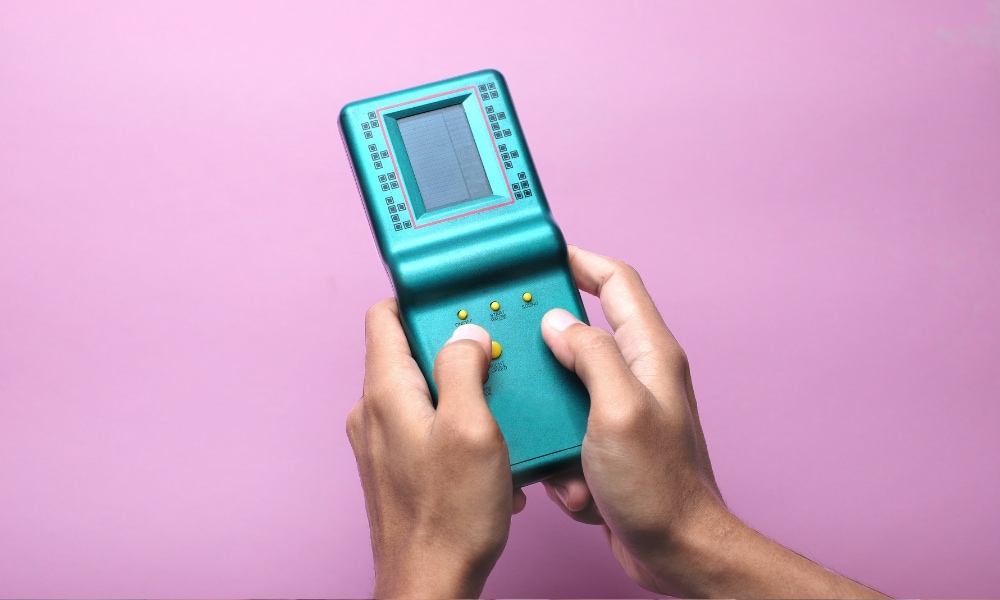 Tetris spelen Getty Images
