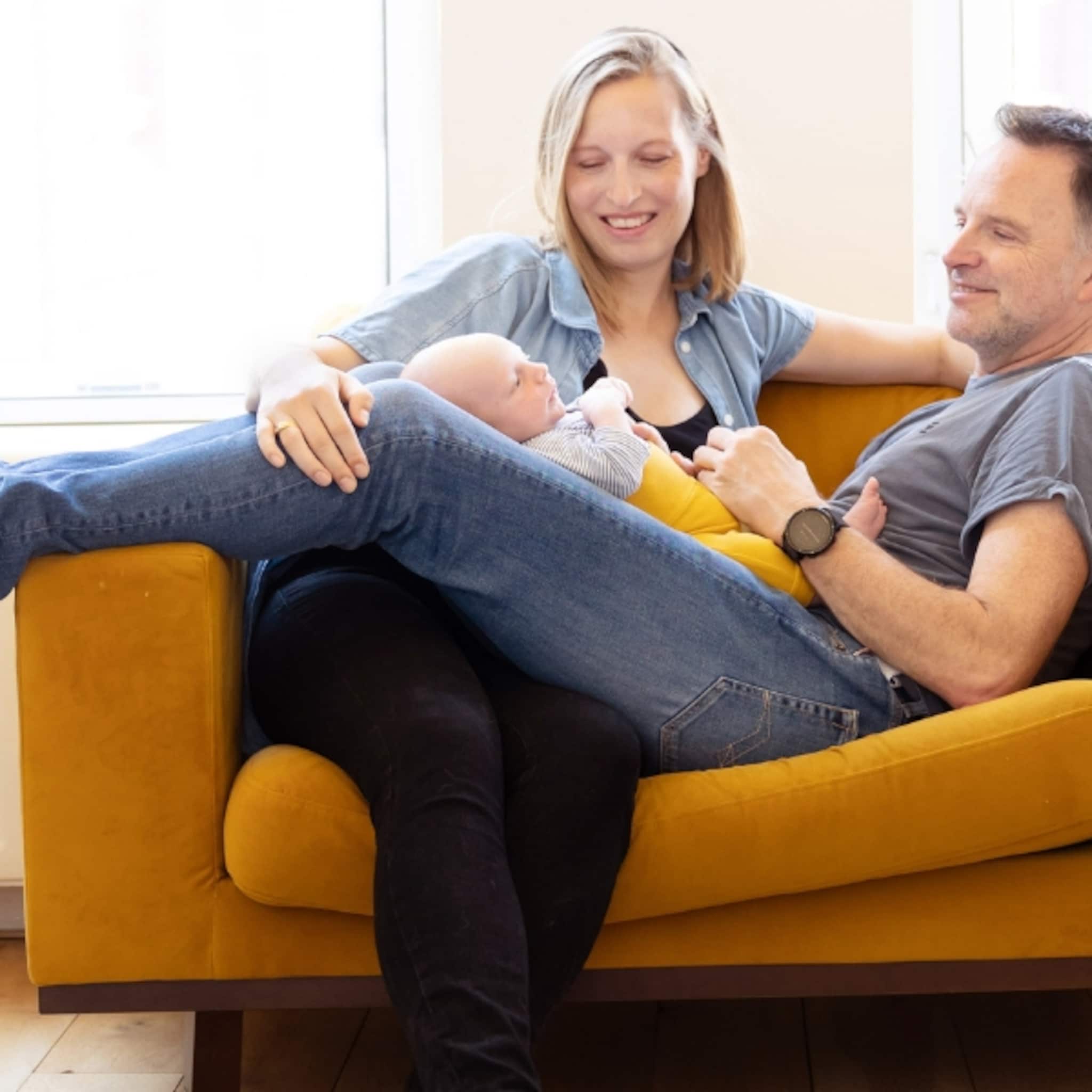 victor is 55 jaar en net vader voor het eerst in mijn leven wil en durf ik alles ook het ouderschap