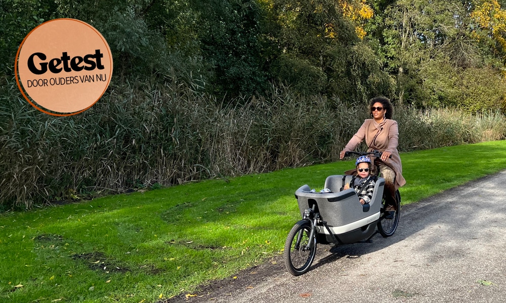 Review Gazelle Makki Load elektrische bakfiets getest Ouders van Nu