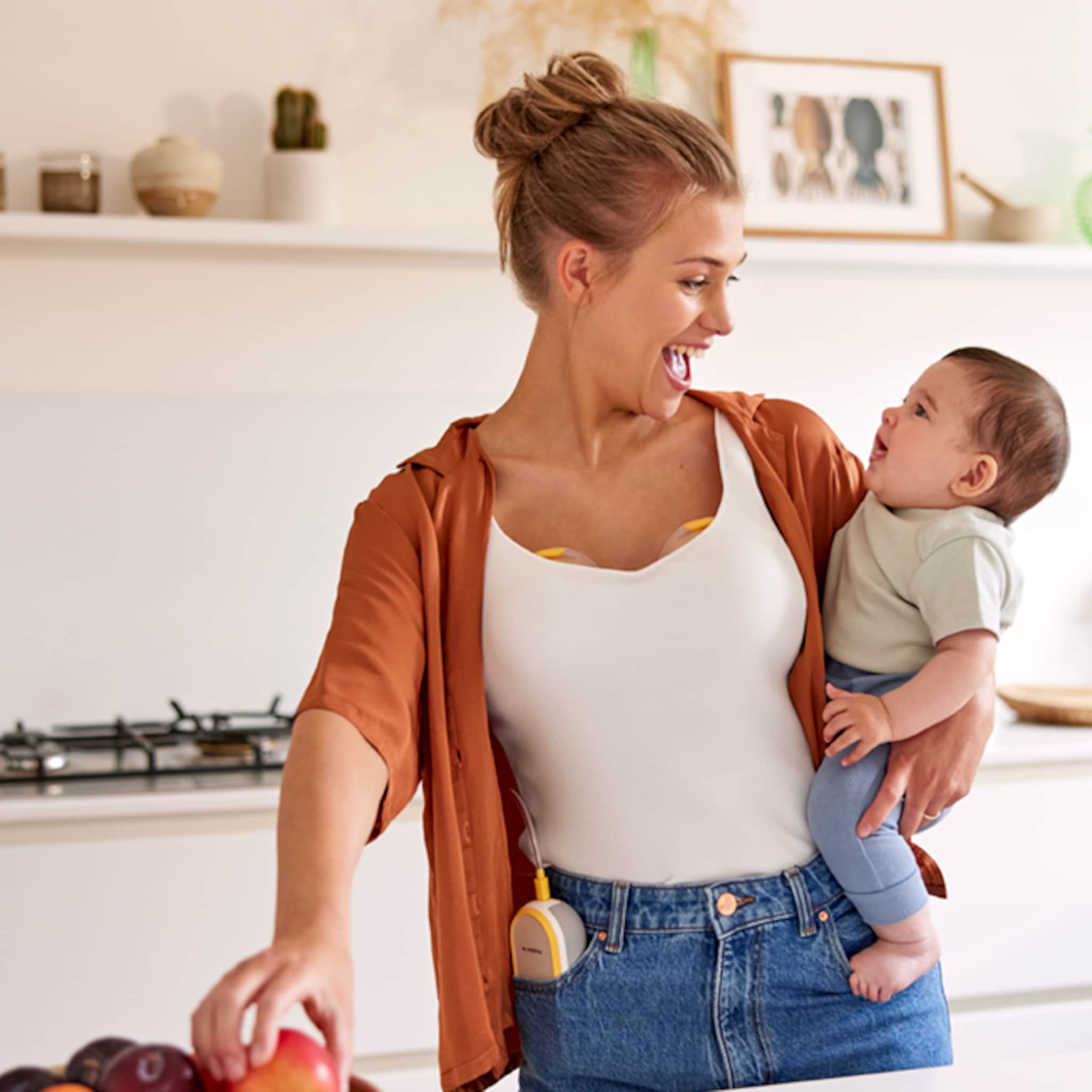 getest handsfree dubbele elektrische medela borstkolf