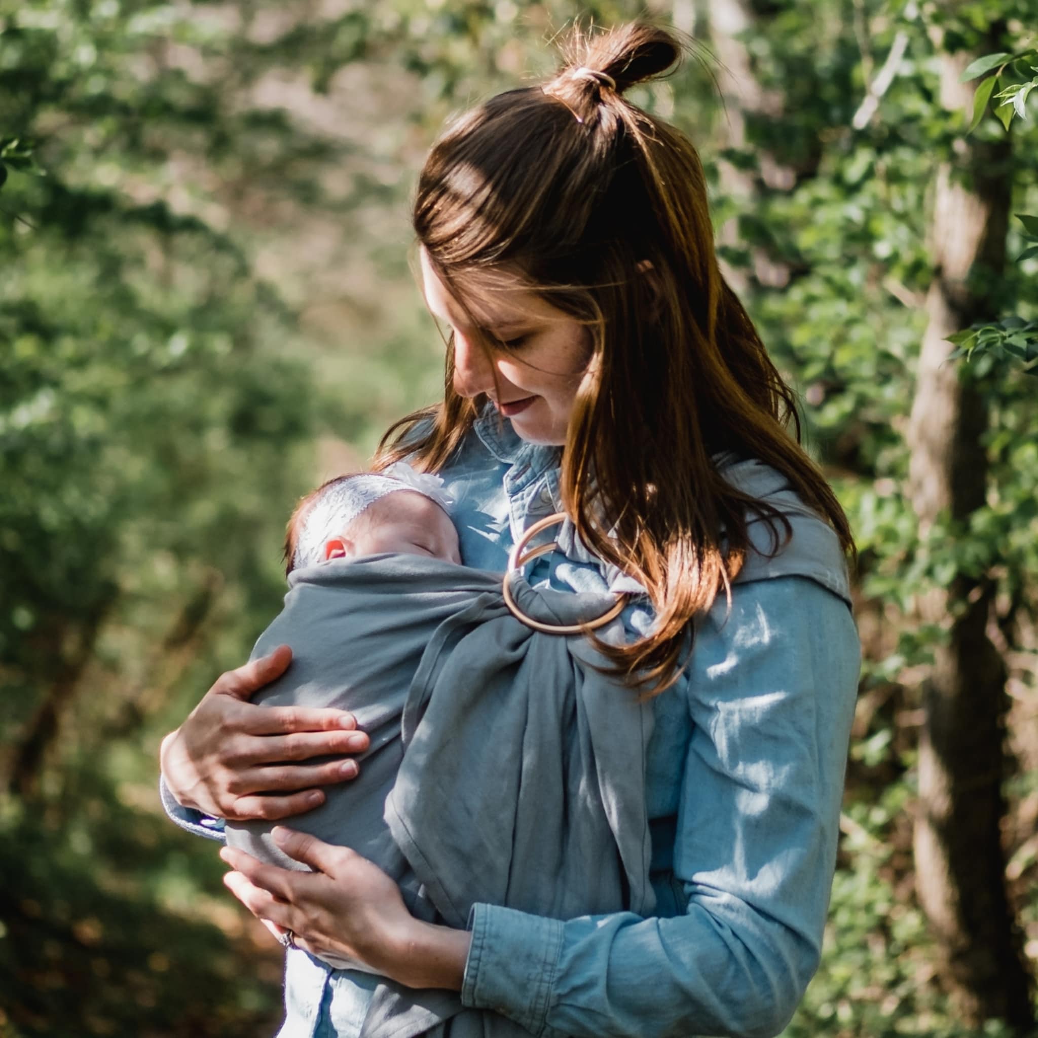 ringsling voor baby of peuter