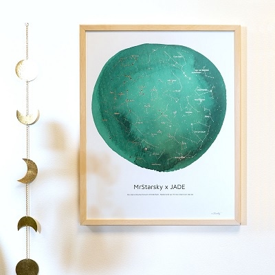 geboorteposter stand van de sterren MrStarsky