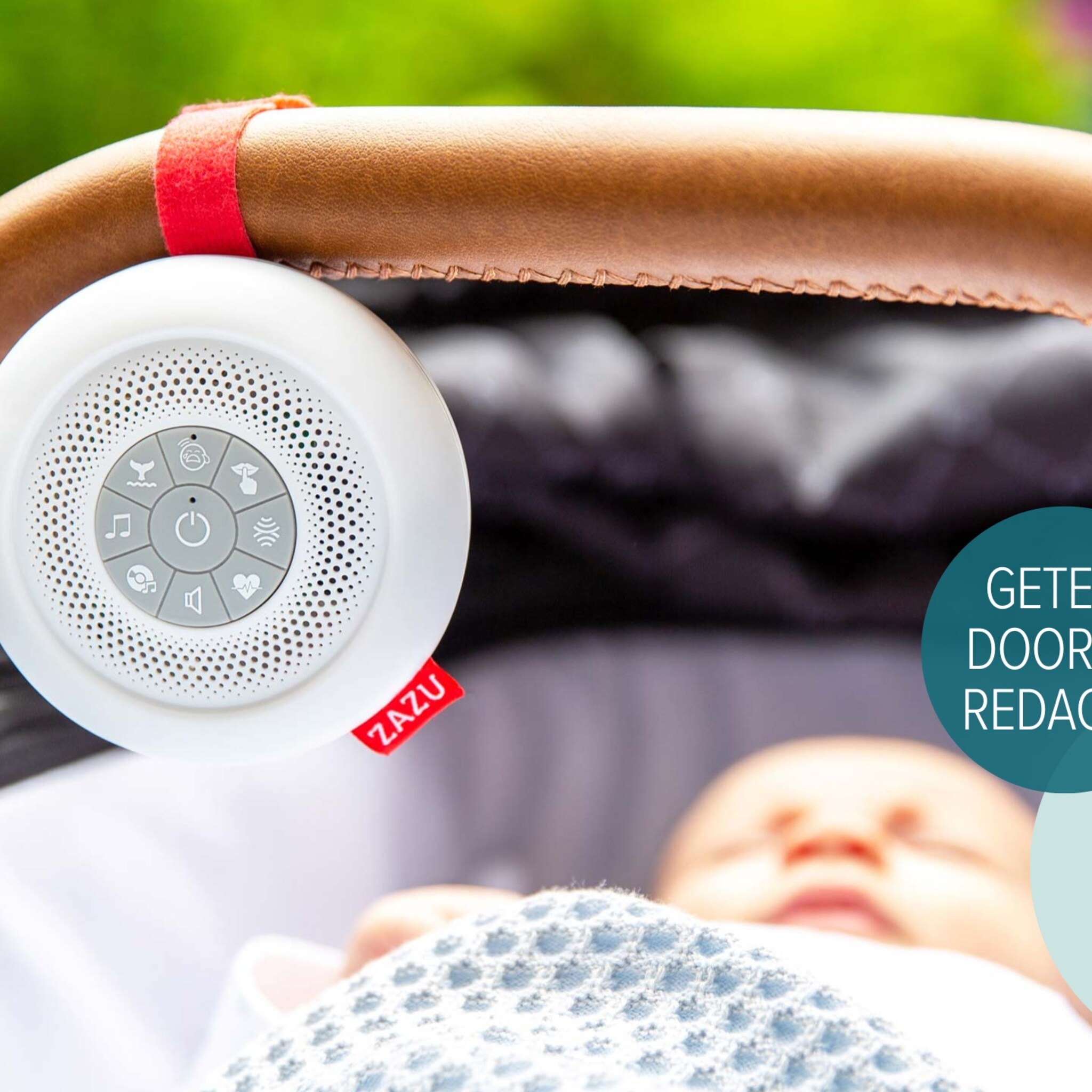 getest zazu suzy portable baby soother white noise