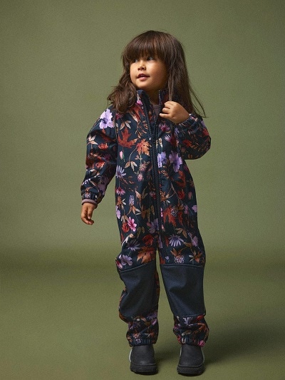 gebloemde softshell overall NAME IT