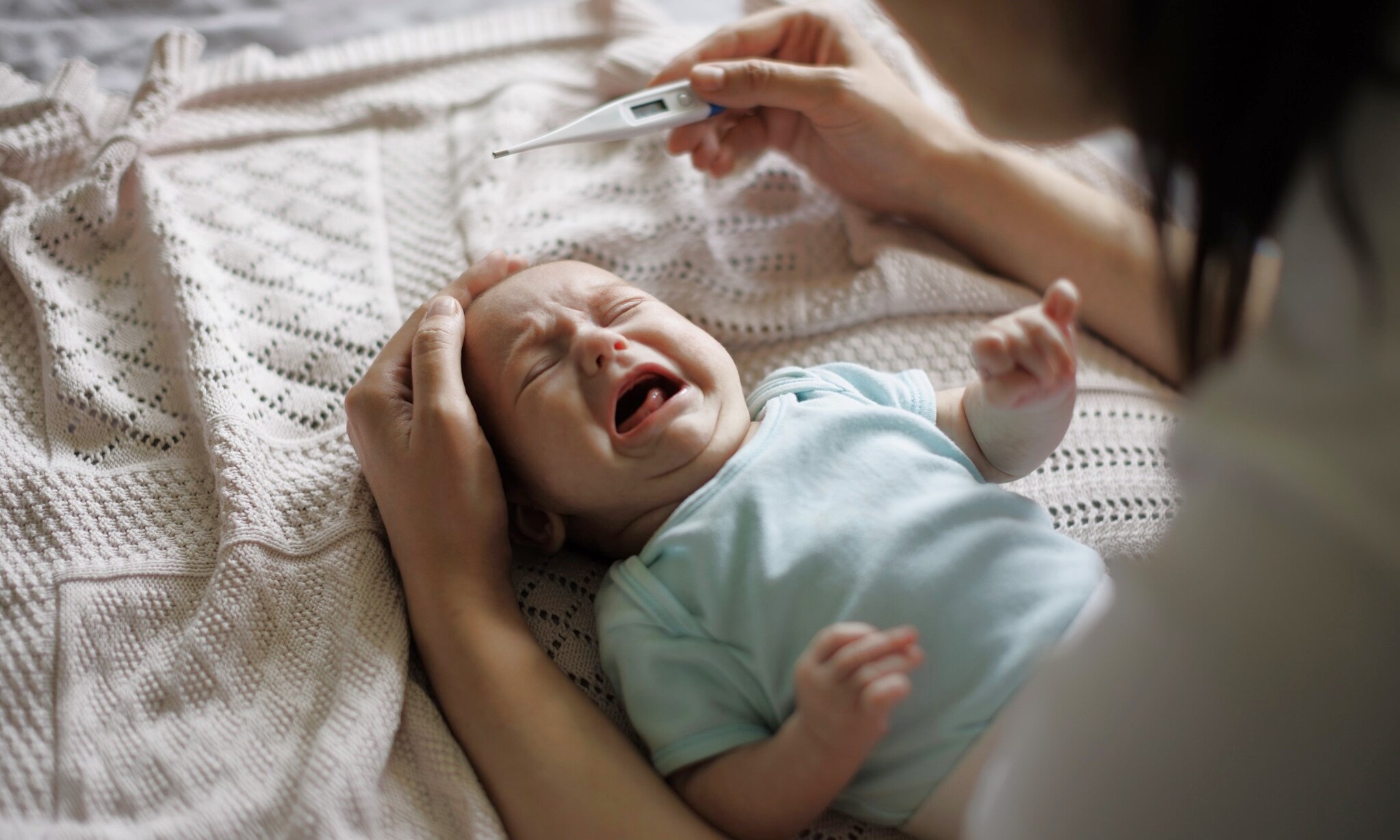 Zieke baby Getty Images