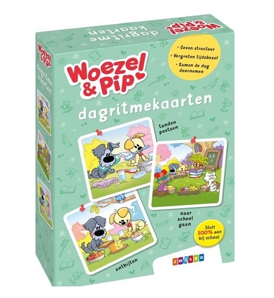 dagritmekaarten Woezel &amp; Pip Zwijsen