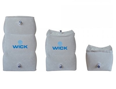 opblaasbaar vliegtuigbedje Wick Wings