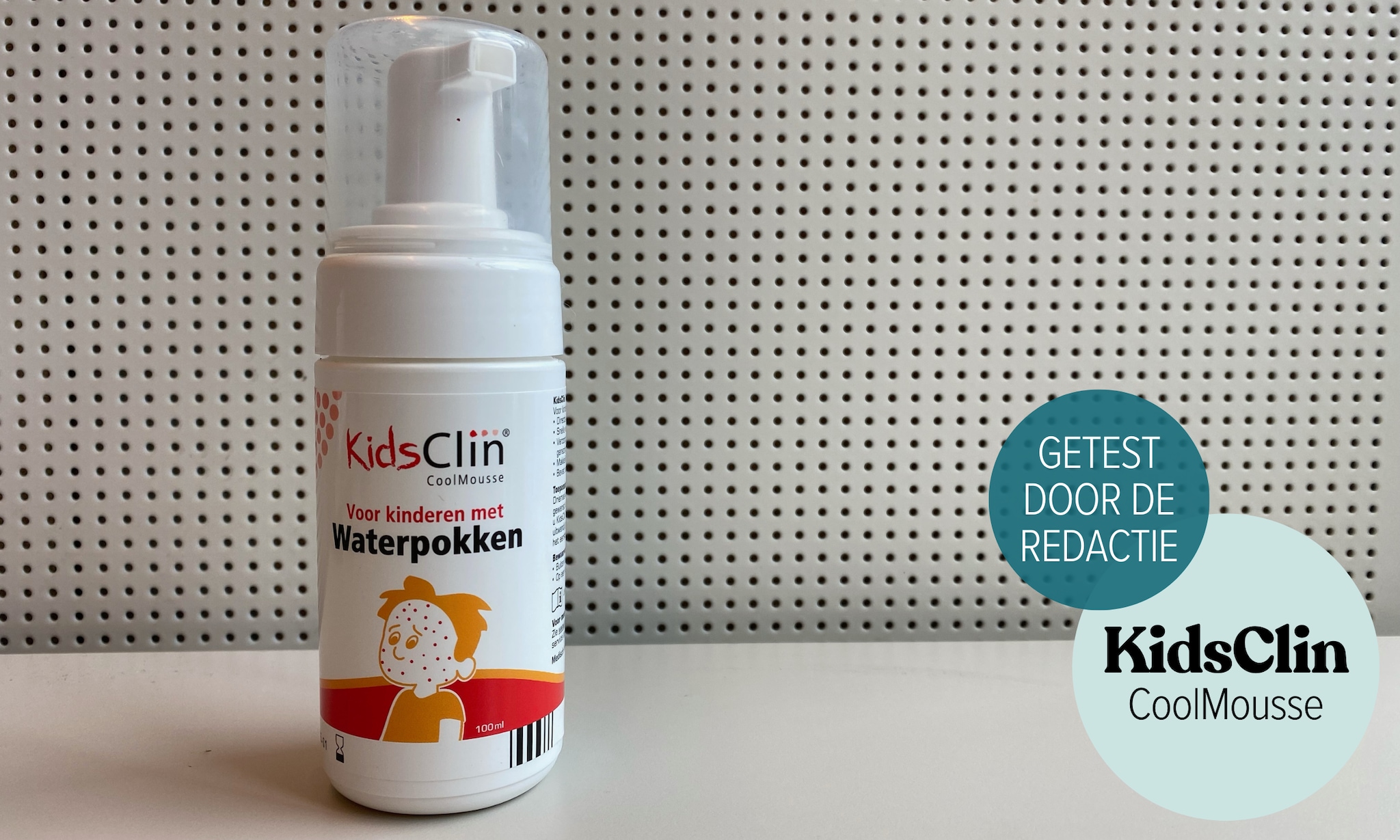 KidsClin CoolMousse voor waterpokken Ouders van Nu