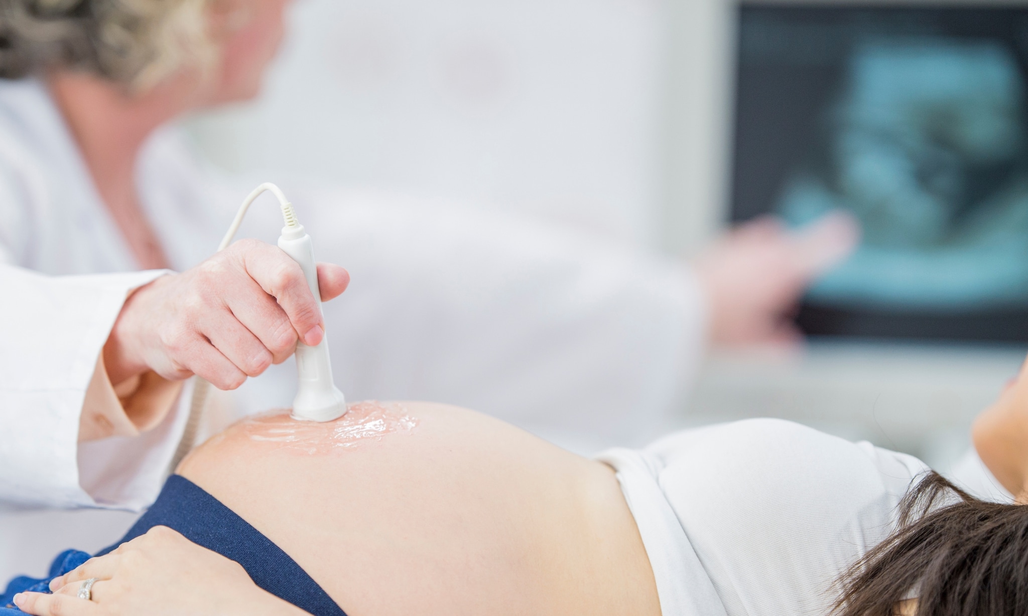 Doppler-meting baby foetus Getty Images