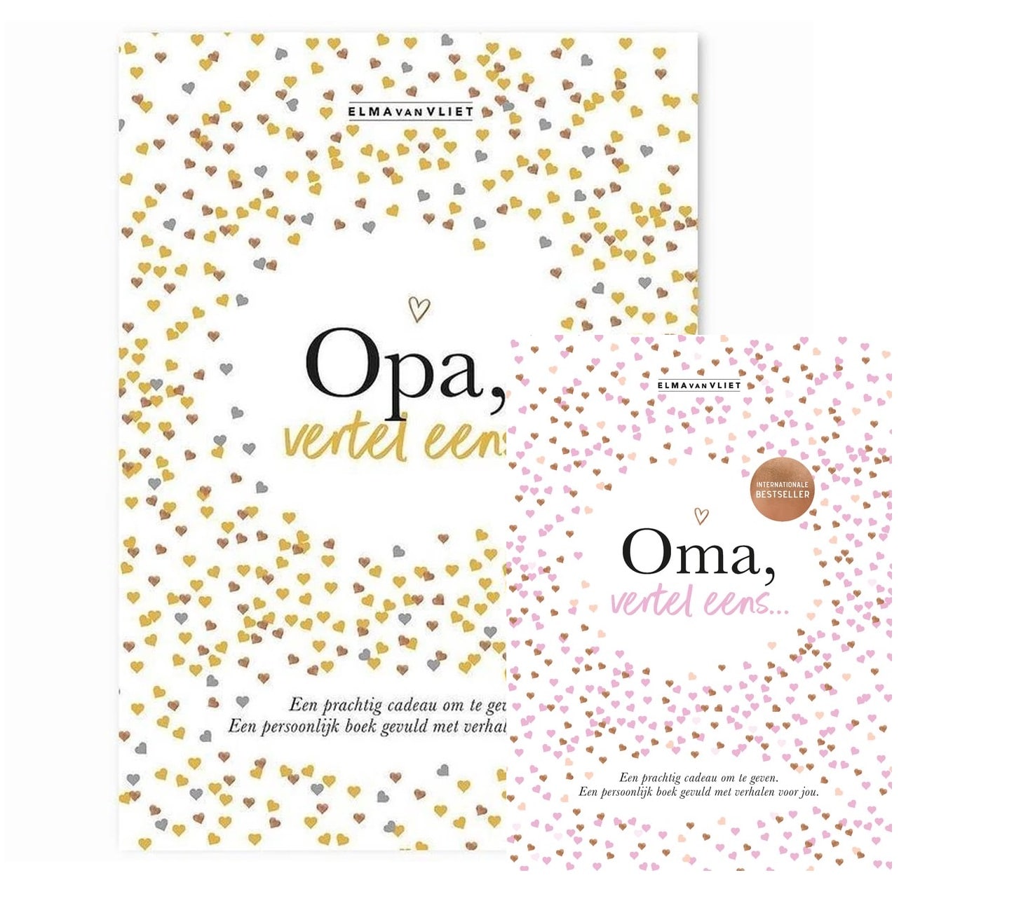 opa oma vertel eens invulboek Elma van Vliet