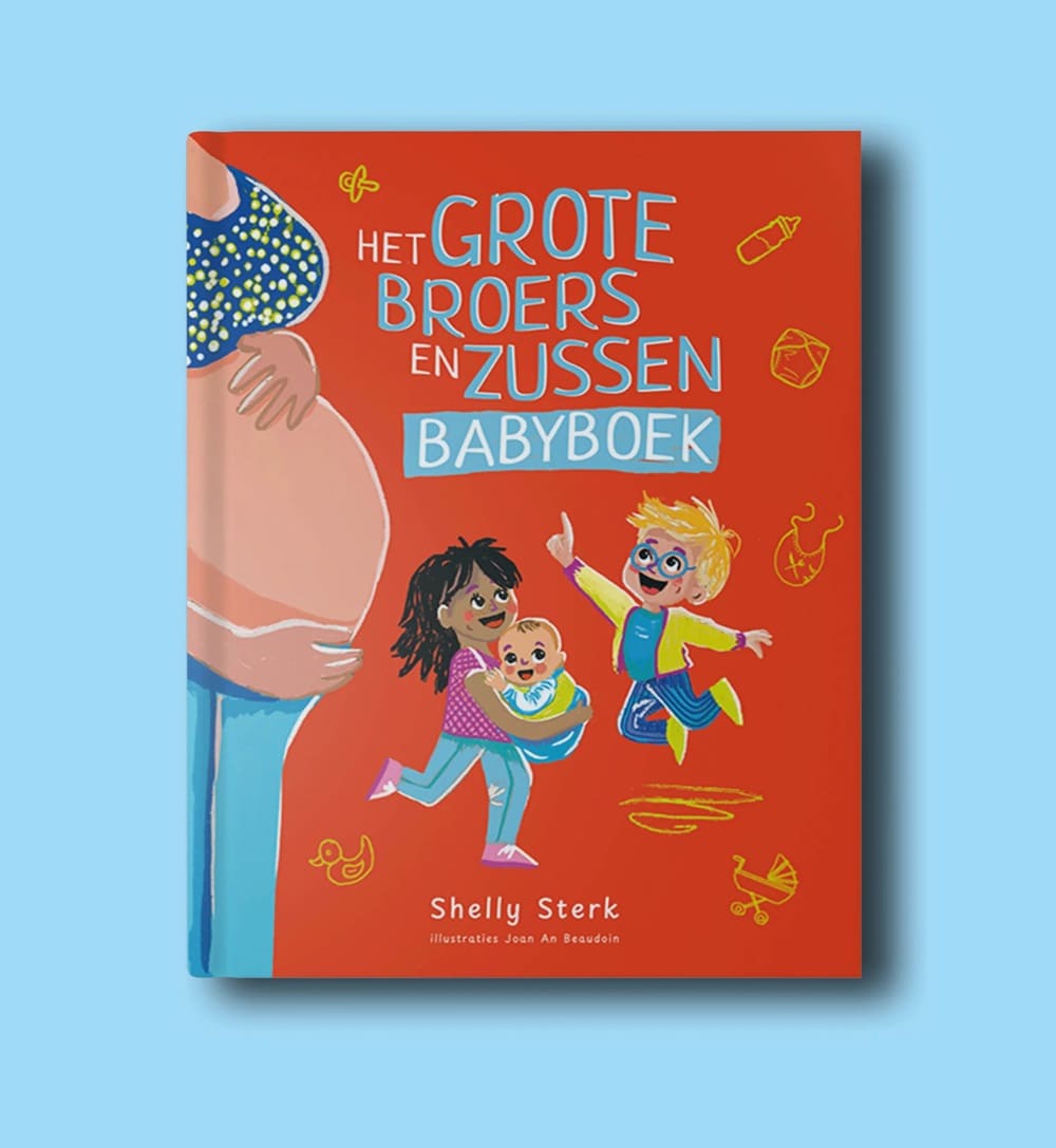het grote broers en zussen babyboek Shelly Sterk