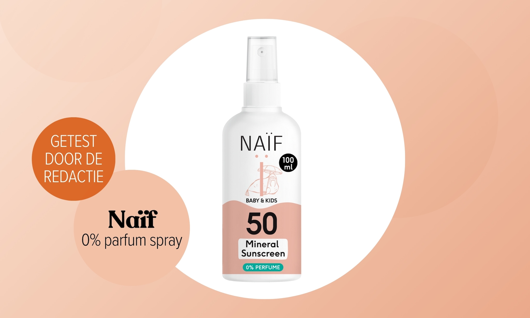 naif zonnebrand spray baby &amp; kids Naïf