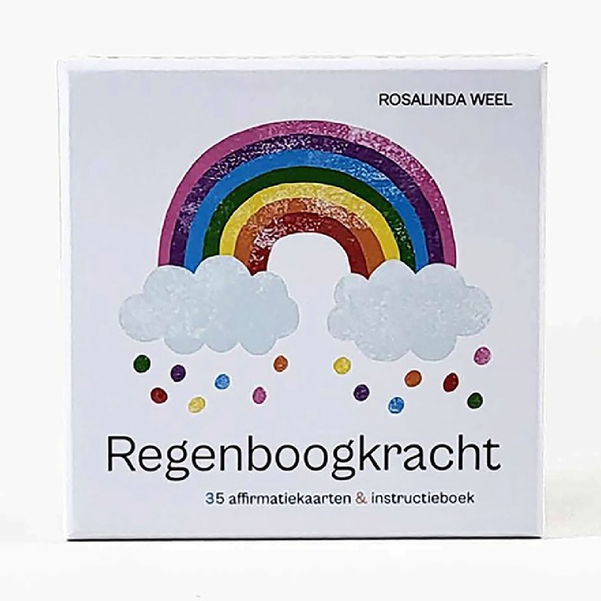 Regenboogkracht 35 affirmatiekaarten &amp; instructieboek door Rosalinda Weel Uitgeverij Altamira