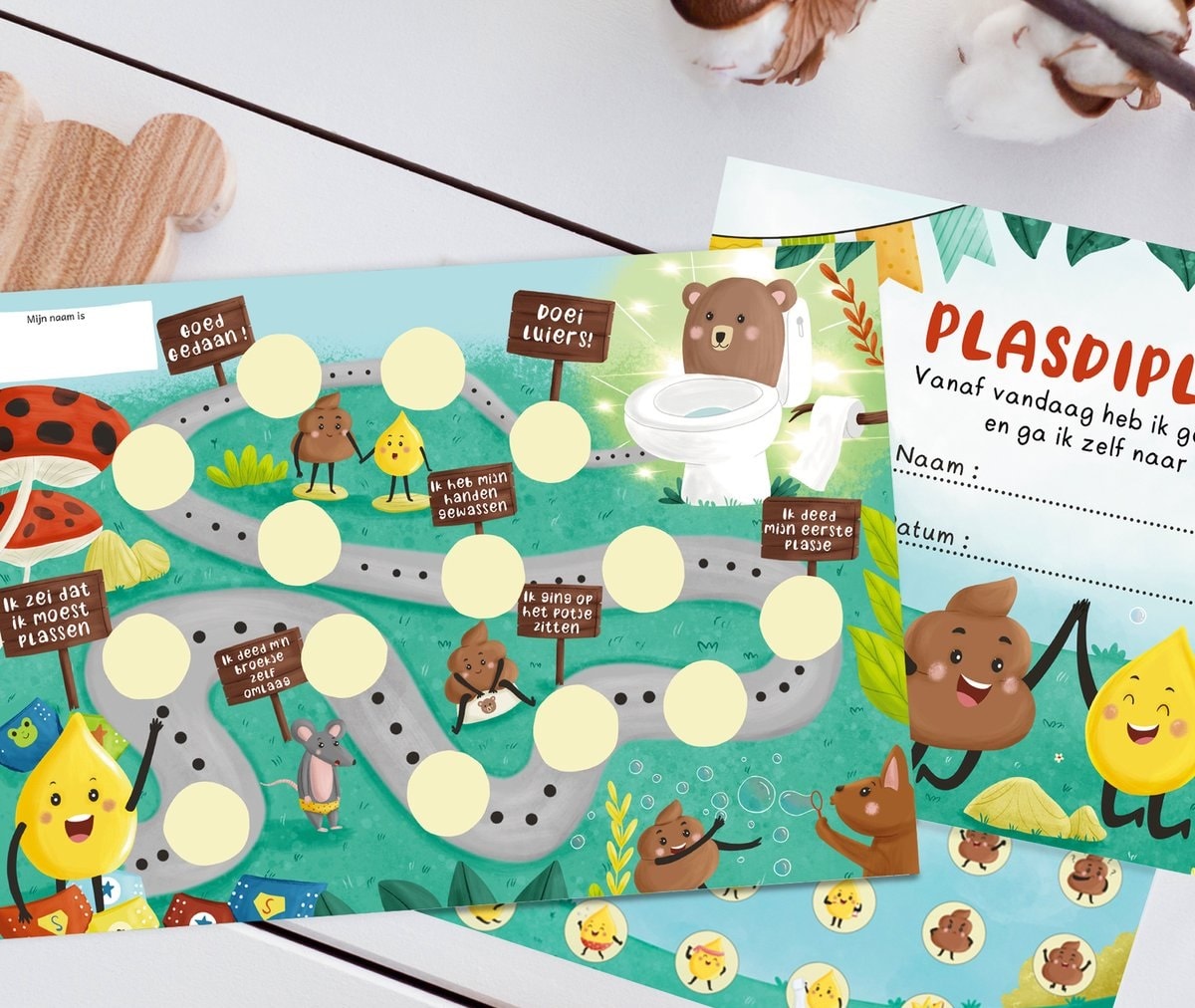 plaskaart peuter Plaskaart.com
