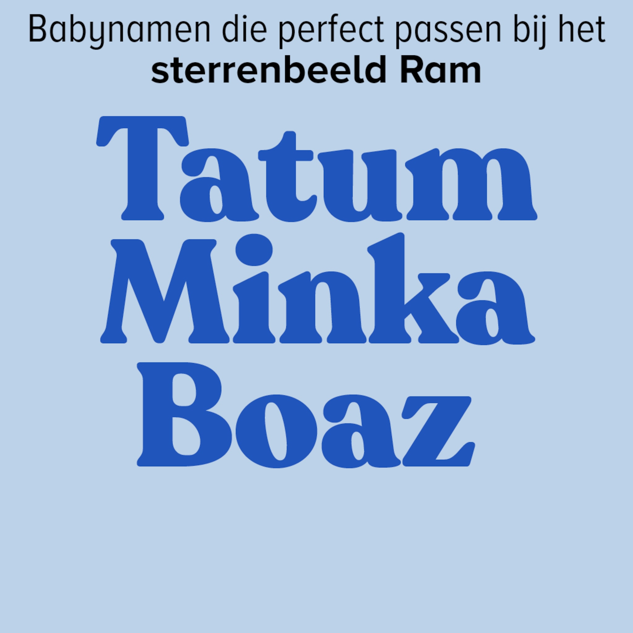 Namen sterrenbeeld Ram