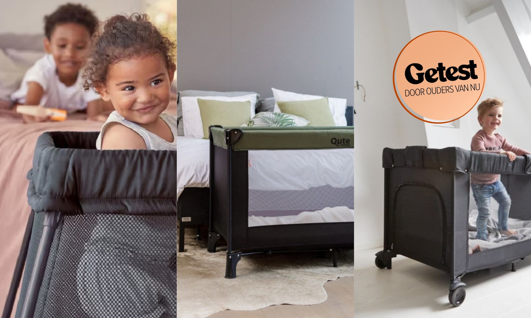 review: de beste campingbedjes van 2025 BabyBjörn/Qute/Koelstra