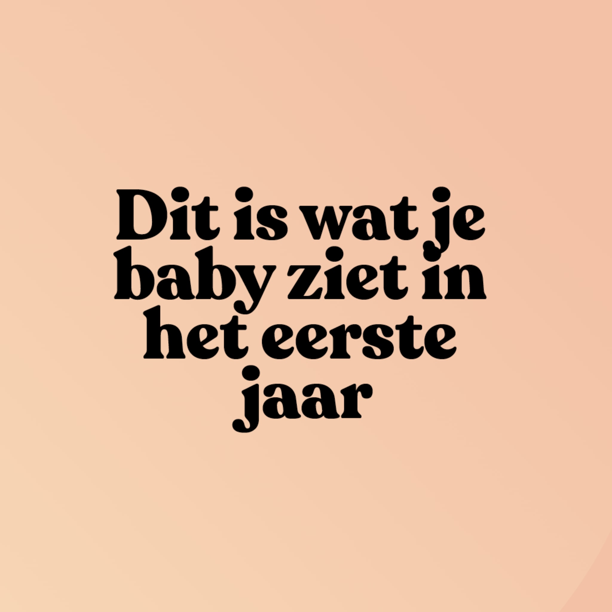 Zicht baby