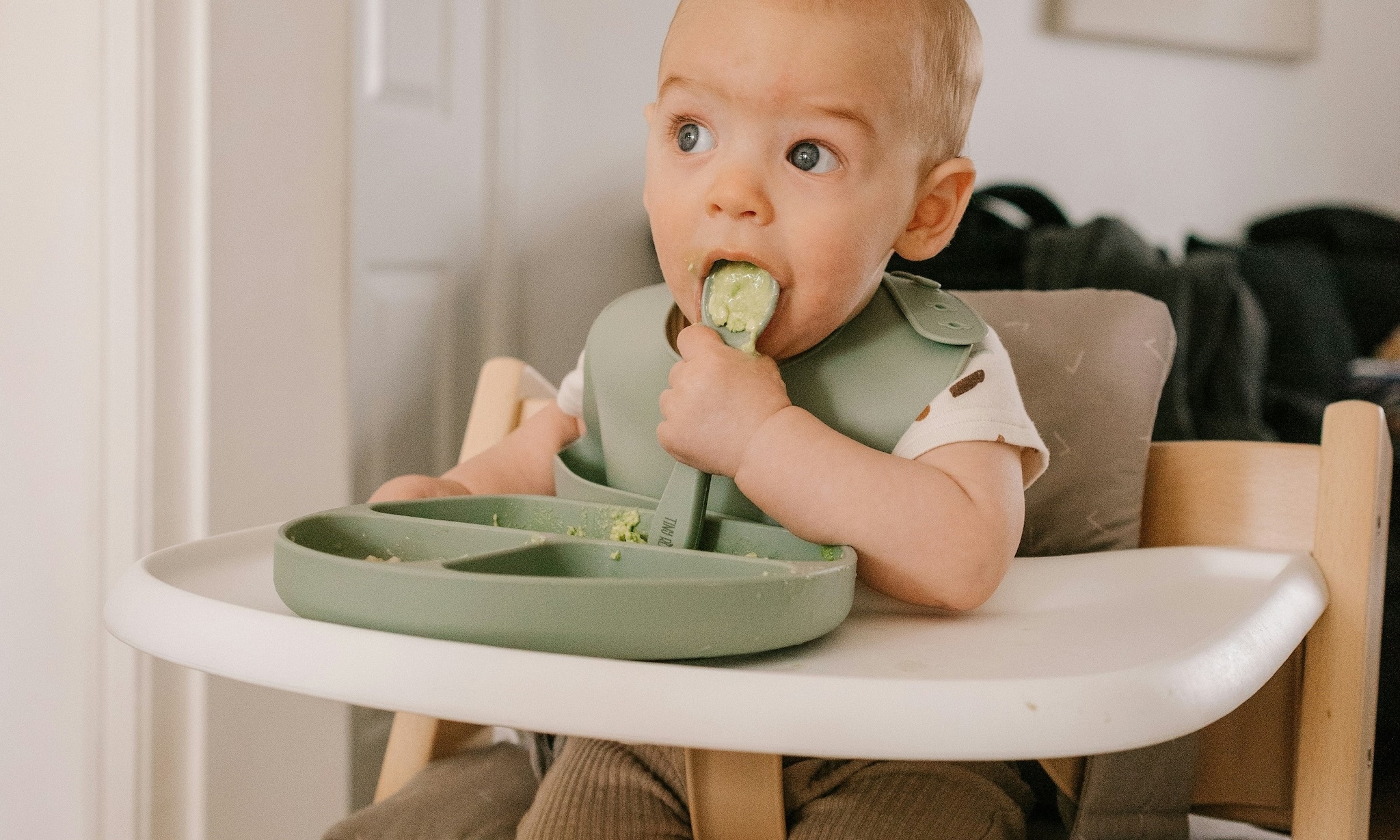 Voedingsschema baby 8 maanden Getty Images