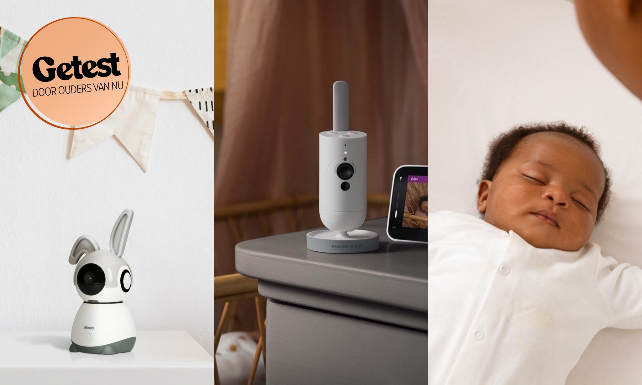 review de beste babyfoons met camera van 2024 getest Alecto / Philips / Getty Images