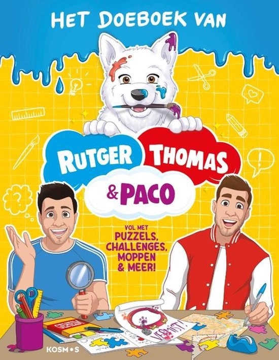 Doeboek Rutger Thomas en Paco Kosmos