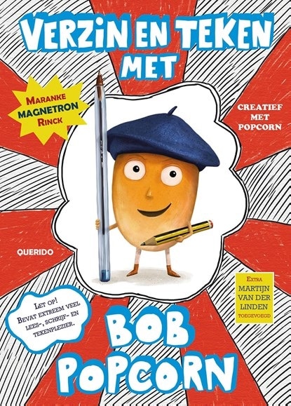 Verzin en teken met bob popcorn Querido