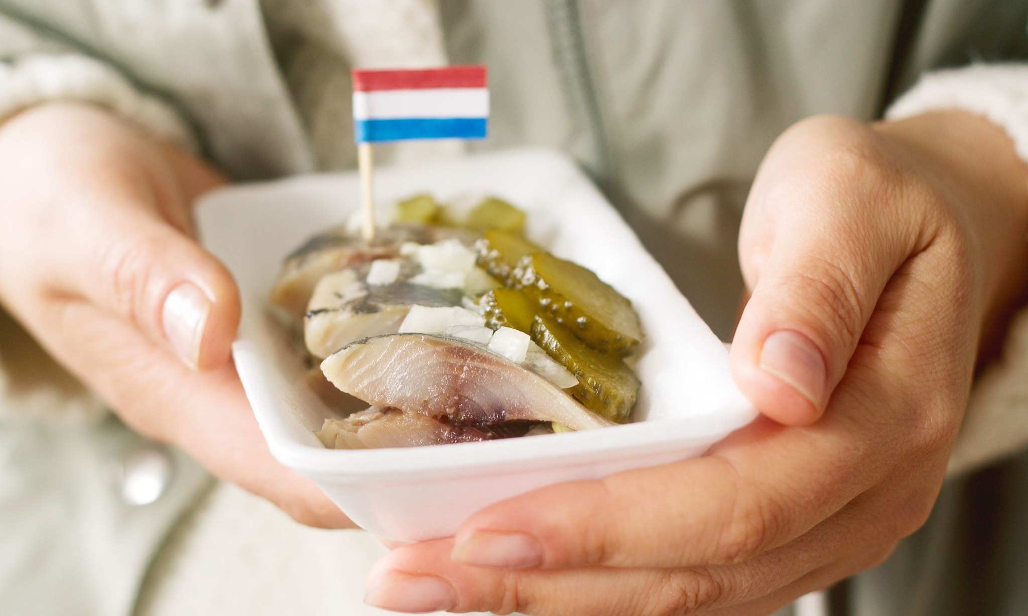 Haring eten als je zwanger bent, mag dat? Getty Images