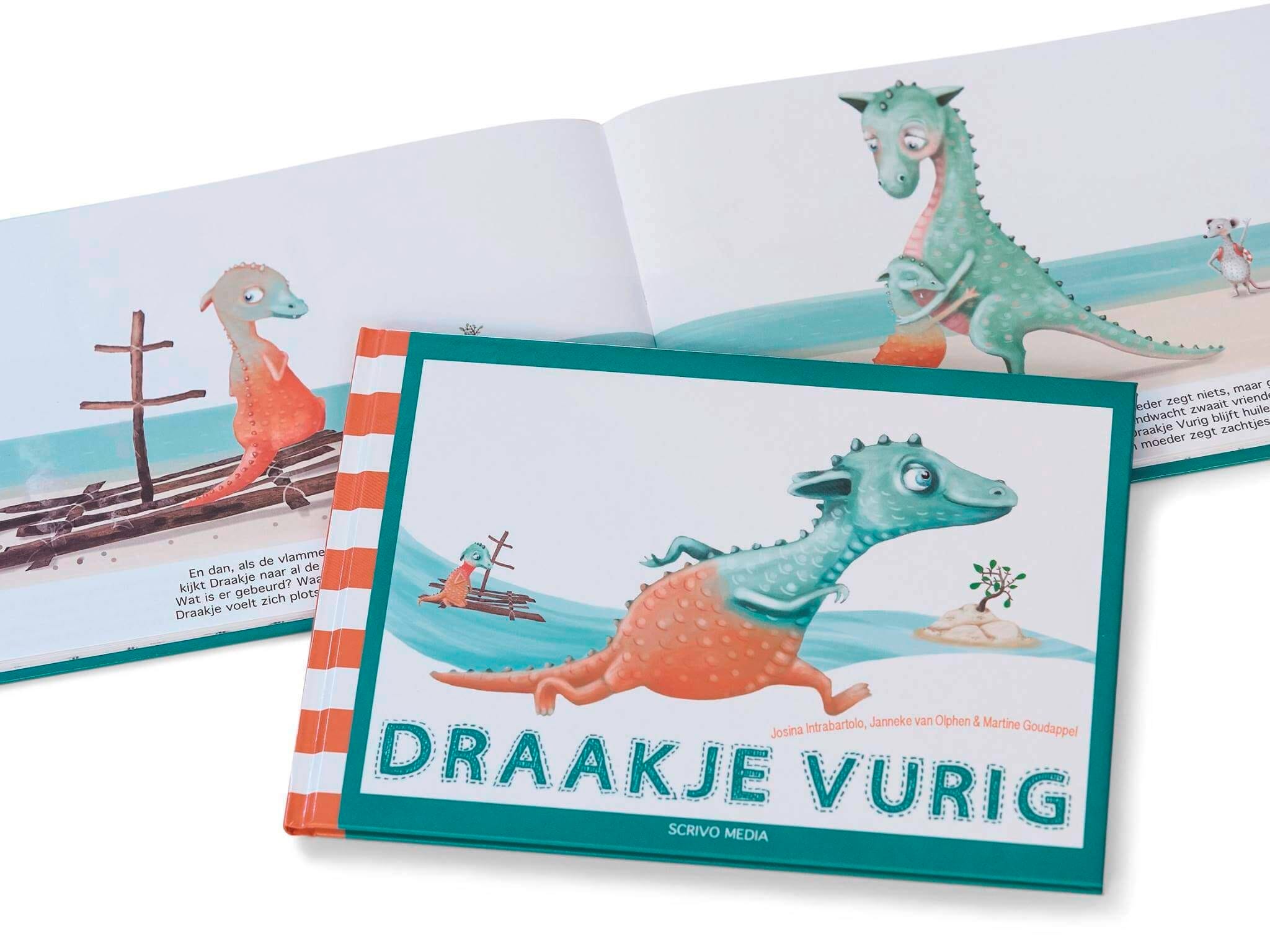 draakje vurig Scrivo Media