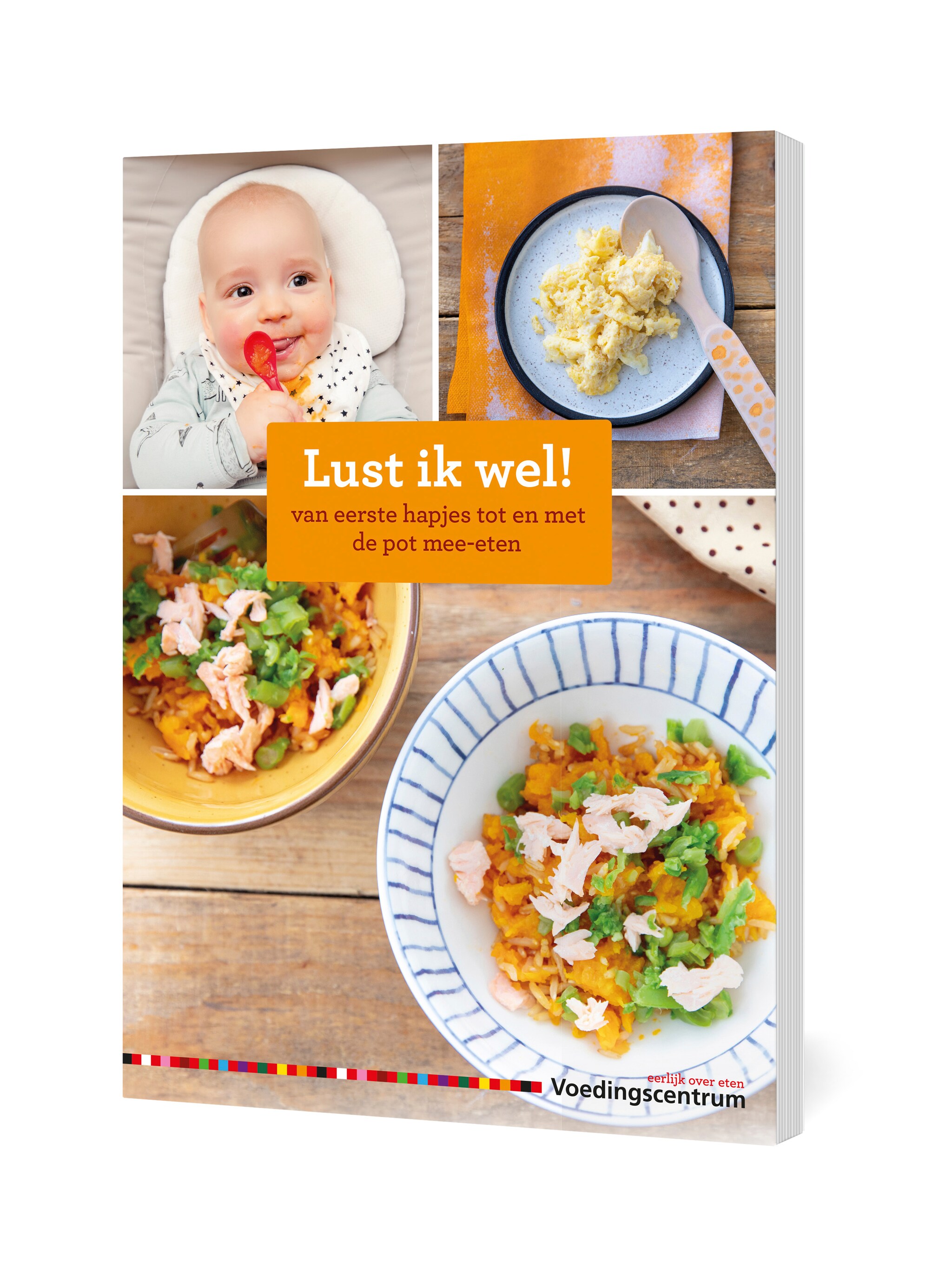 Cover van het boek 'Lust ik wel!' van het Voedingscentrum Voedingscentrum