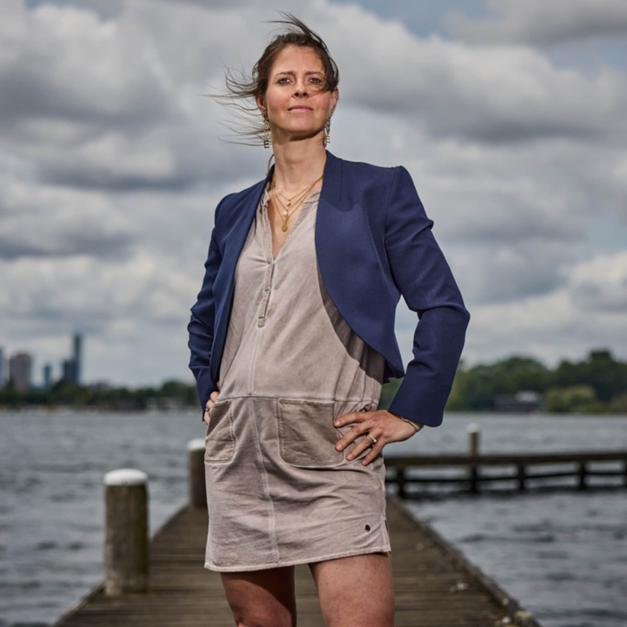 annelien 41 loopt de vierdaagse ondanks ziekte en zwangerschap