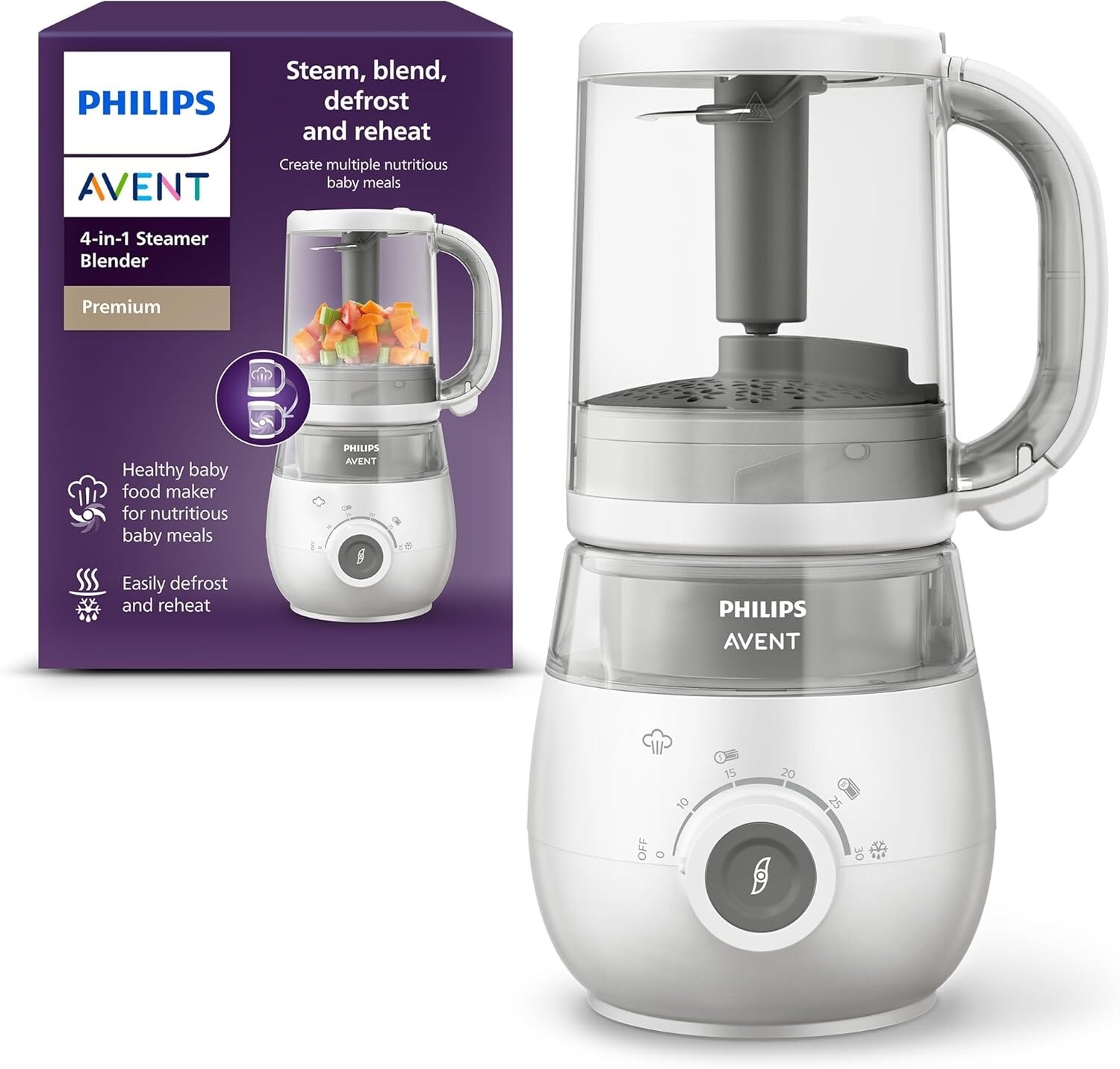 Philips Avent 4-in-1 foodprocessor Philips