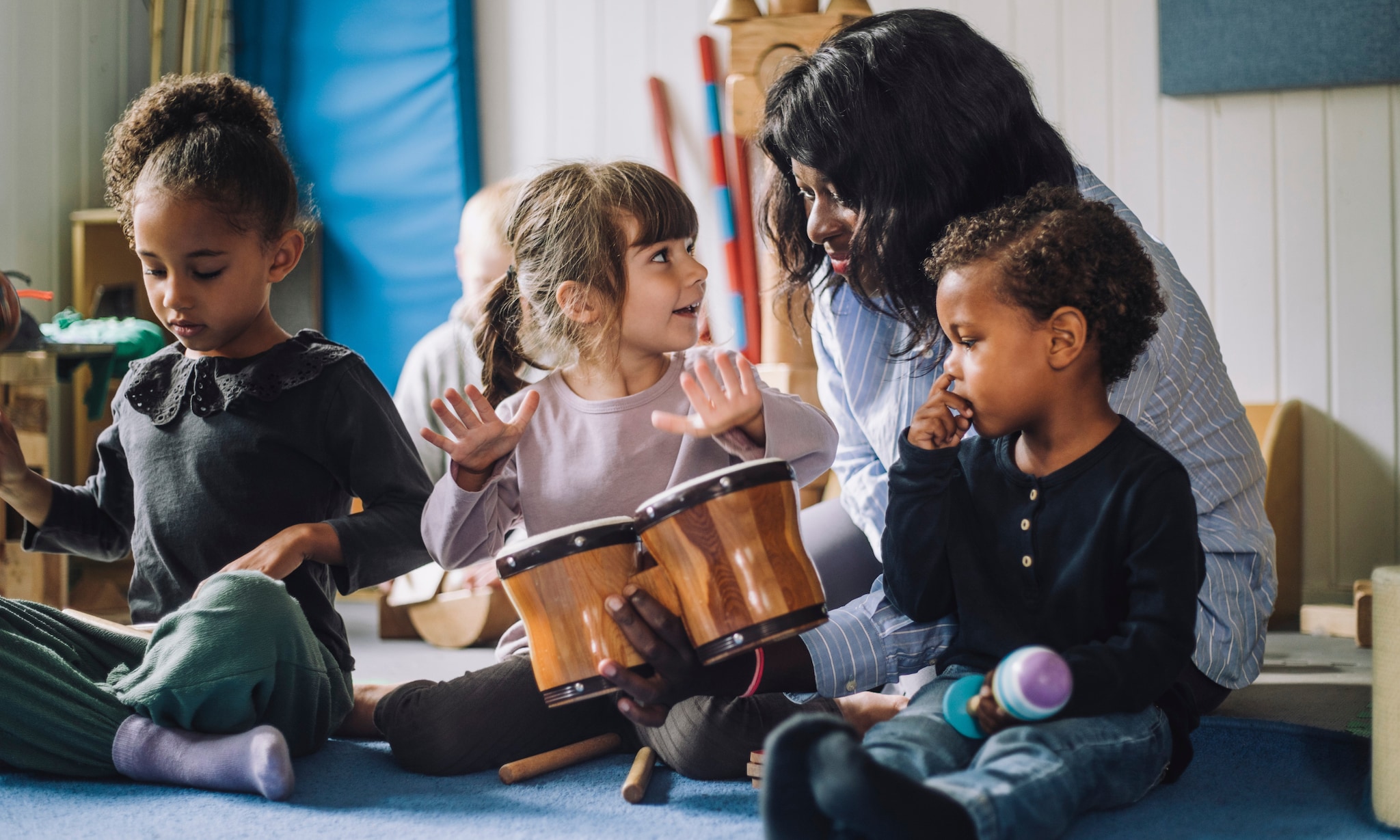 Moeten fulltime werkende ouders voorrang krijgen op de kinderopvang? Getty Images