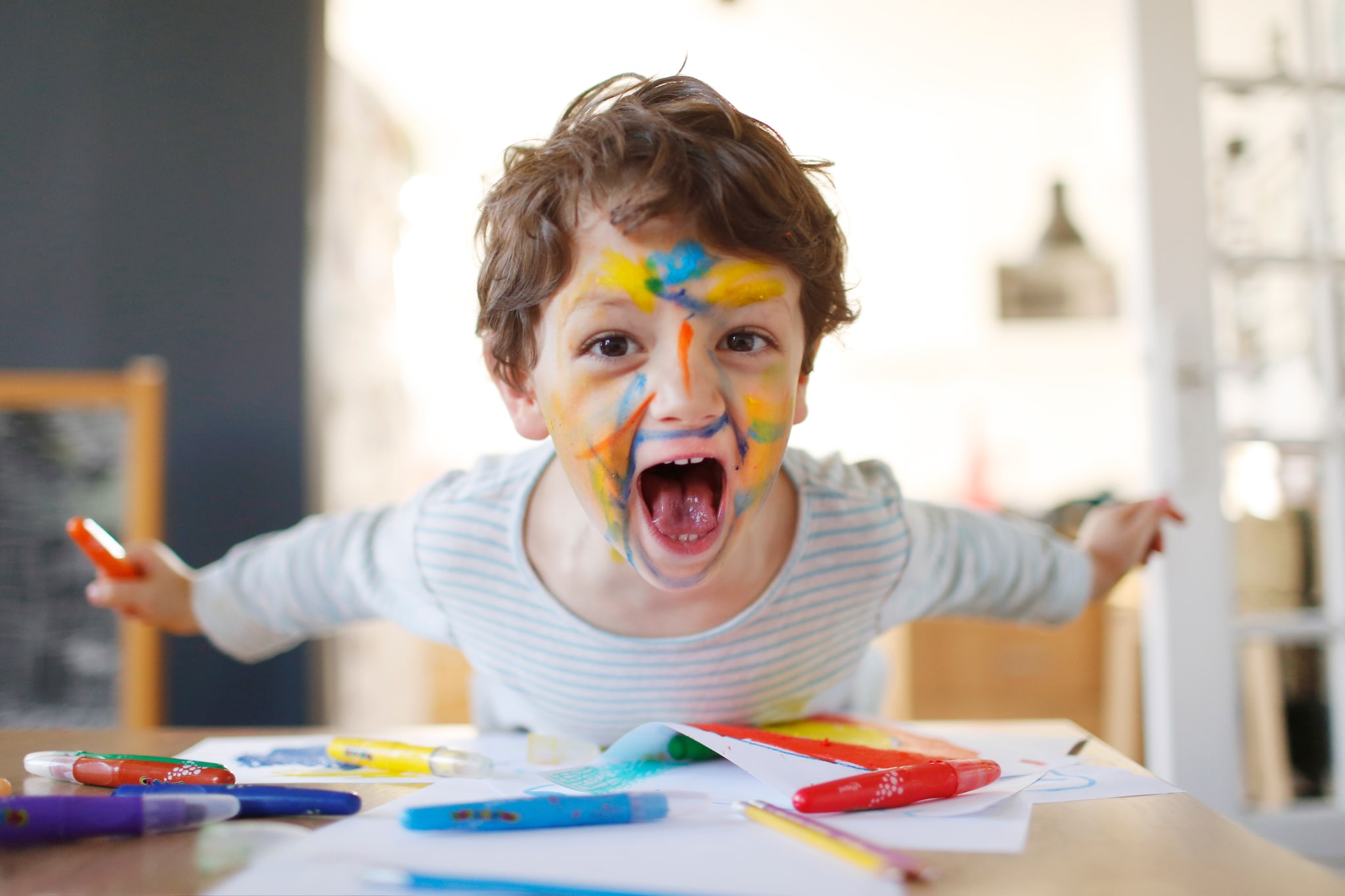 Stoute kinderen zijn ook heel grappig. Getty Images