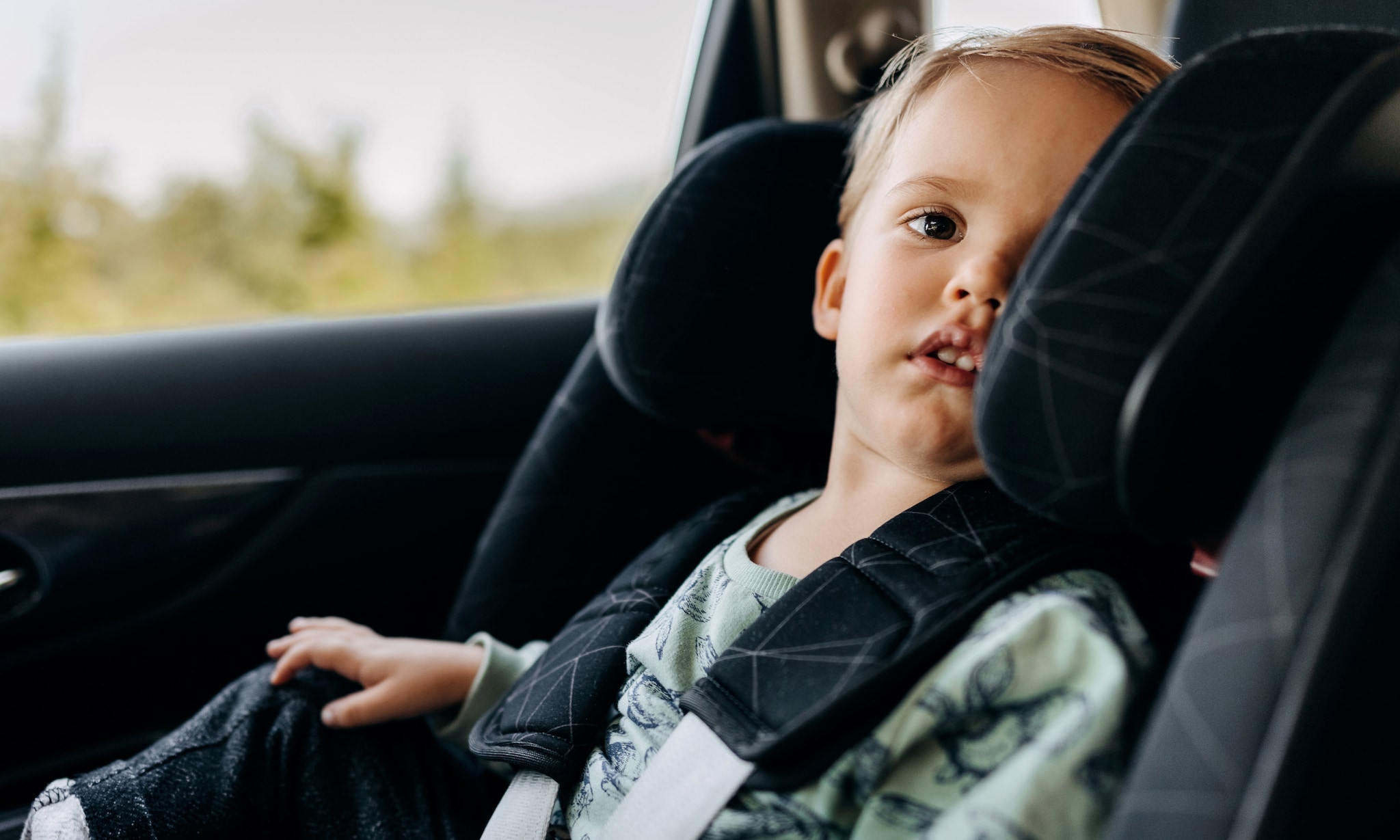 kinderstoel in de auto Getty Images