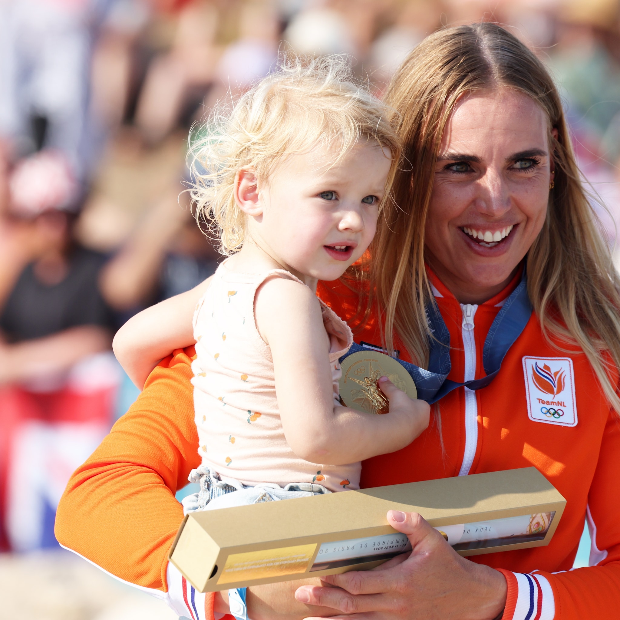 moeder en topsporter olympische spelen