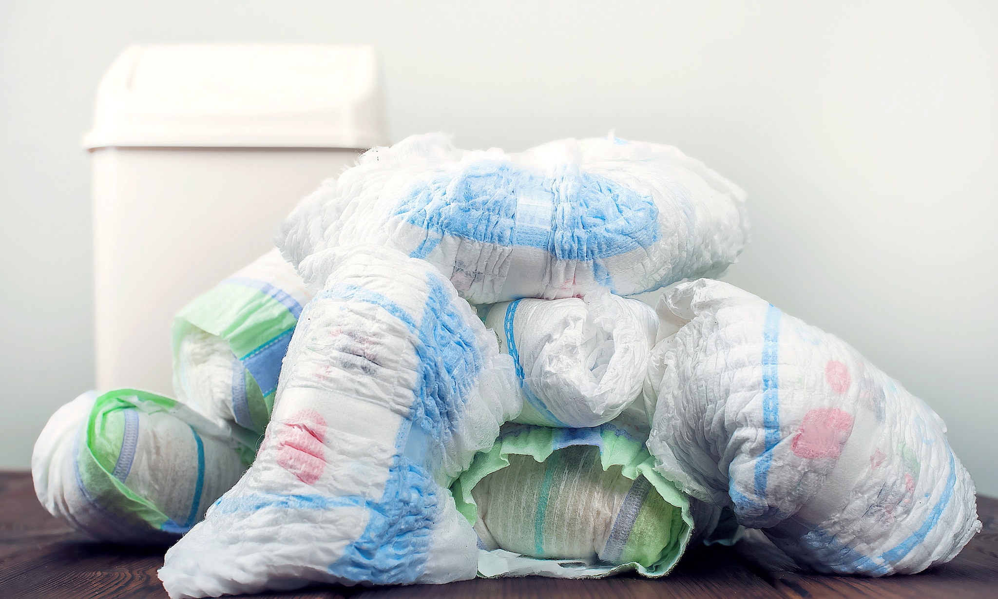 Luiers tweeling en peuter Getty Images