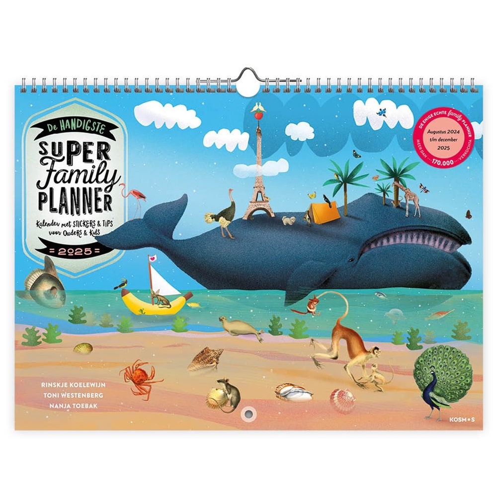 super family planner 2024/2025 Kosmos Uitgevers