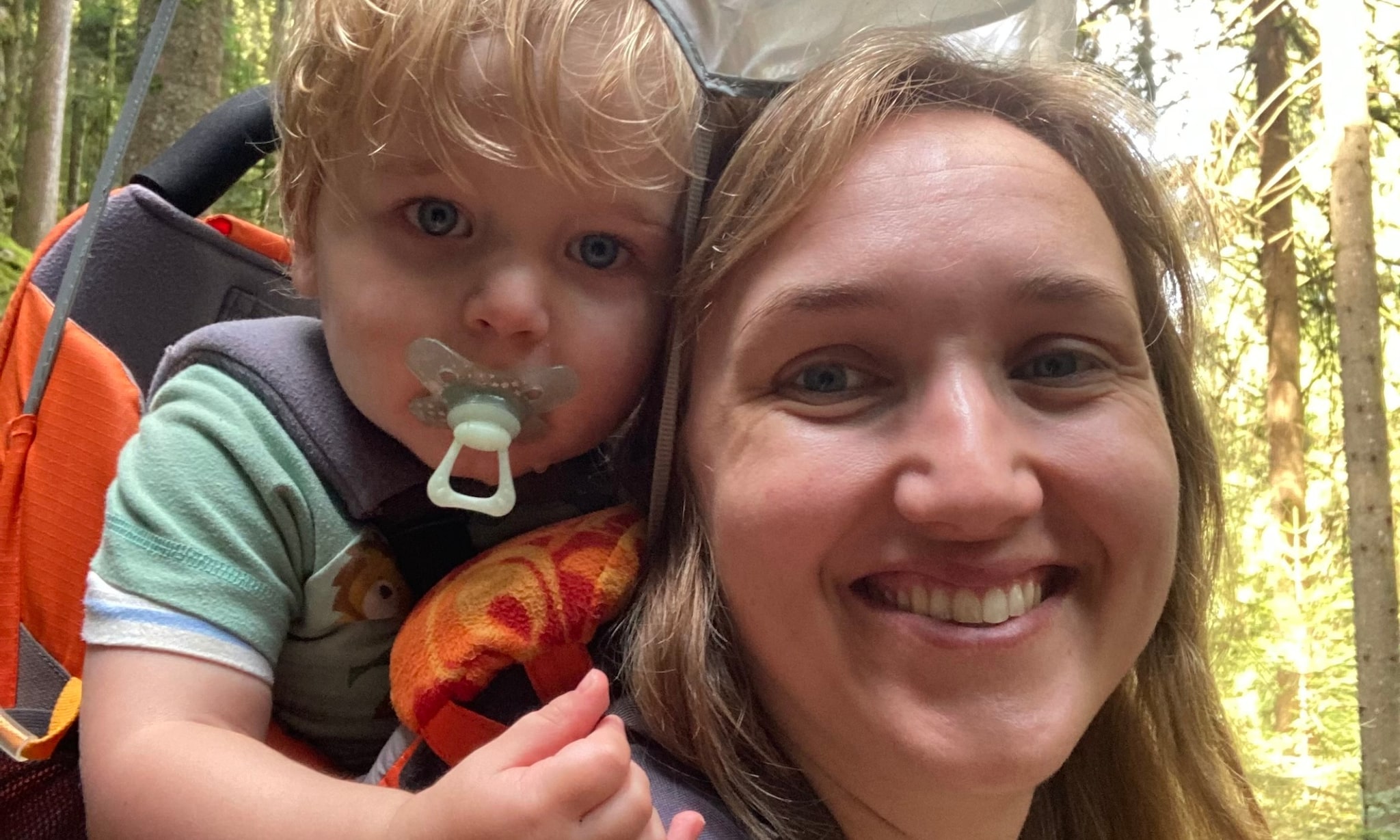Femke en haar zoon Otis privé