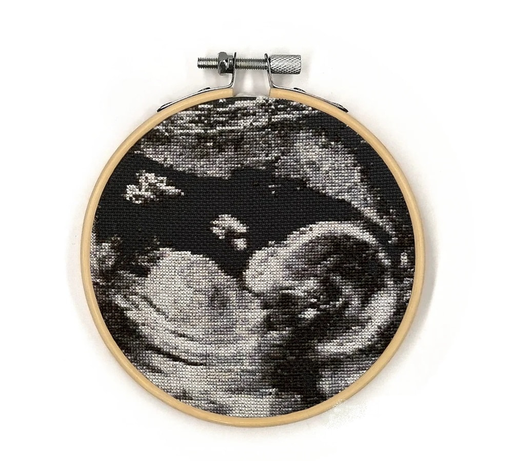 borduursel baby echo Amy Olivia Designs
