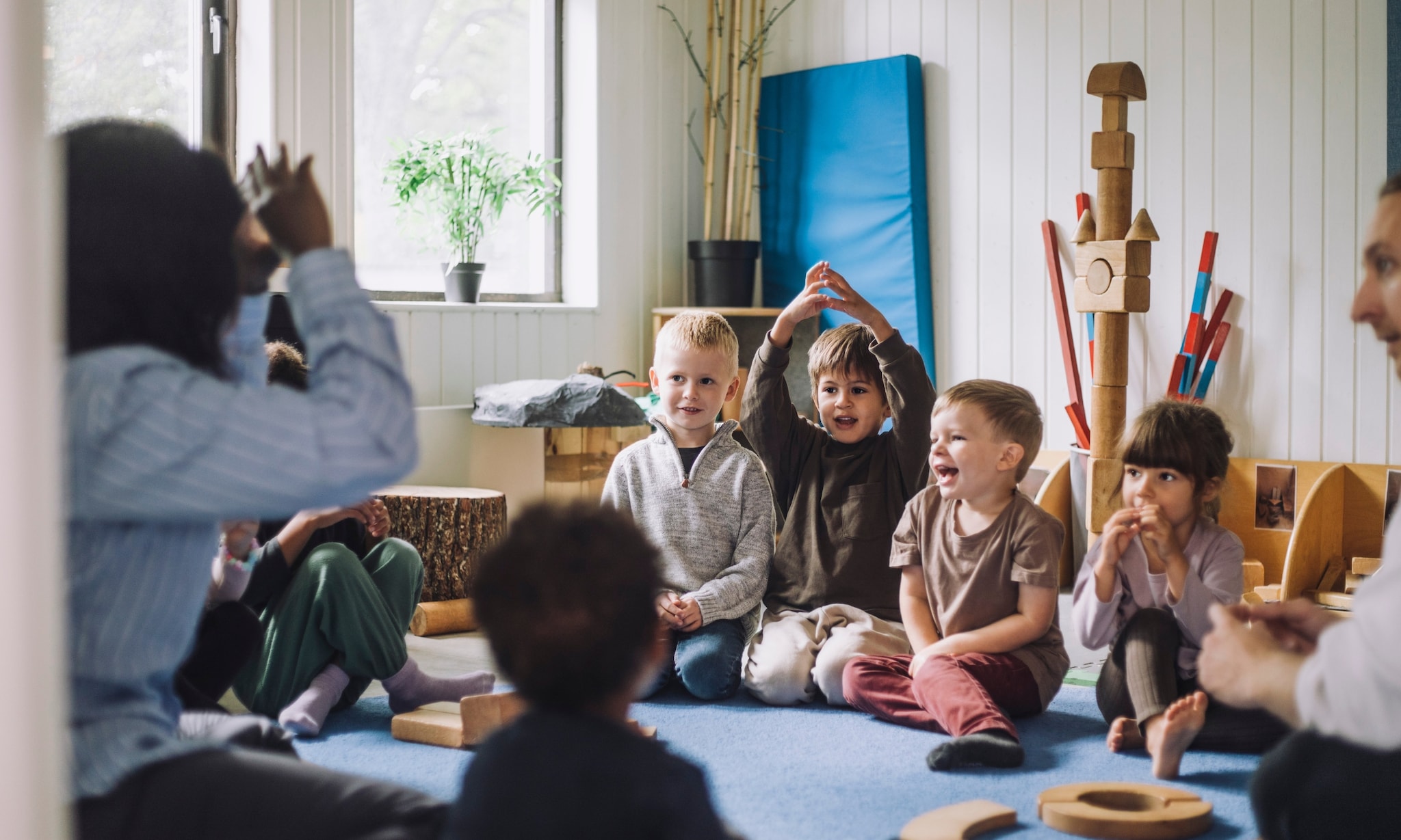Kinderopvang heeft positief effect Getty Images