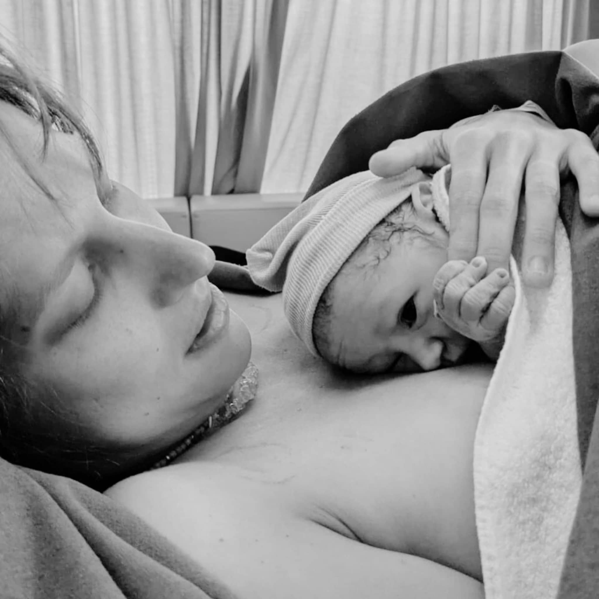 bevallingsverhaal liza baby zit vast