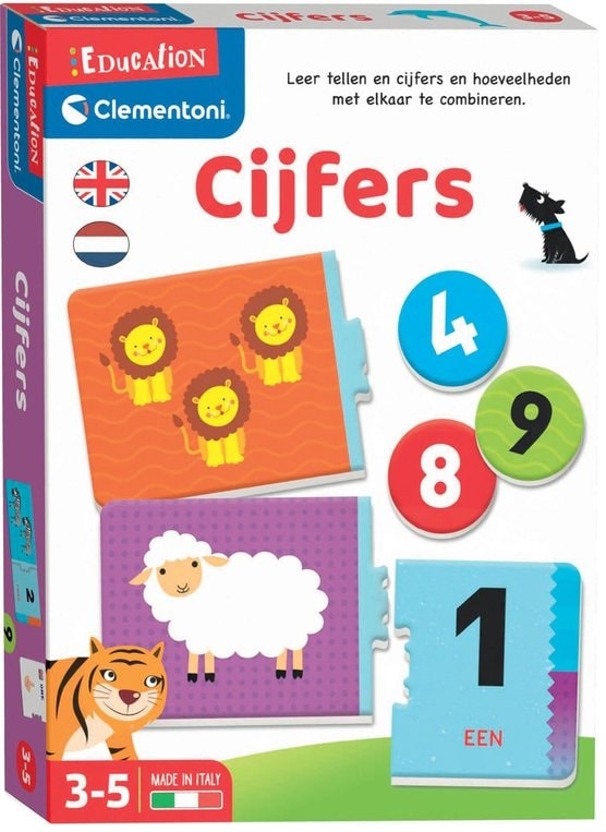 Leren Tellen met Cijfers Clementoni