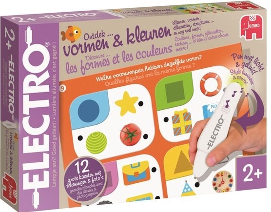 Electro Vormen en Kleuren Jumbo Electro
