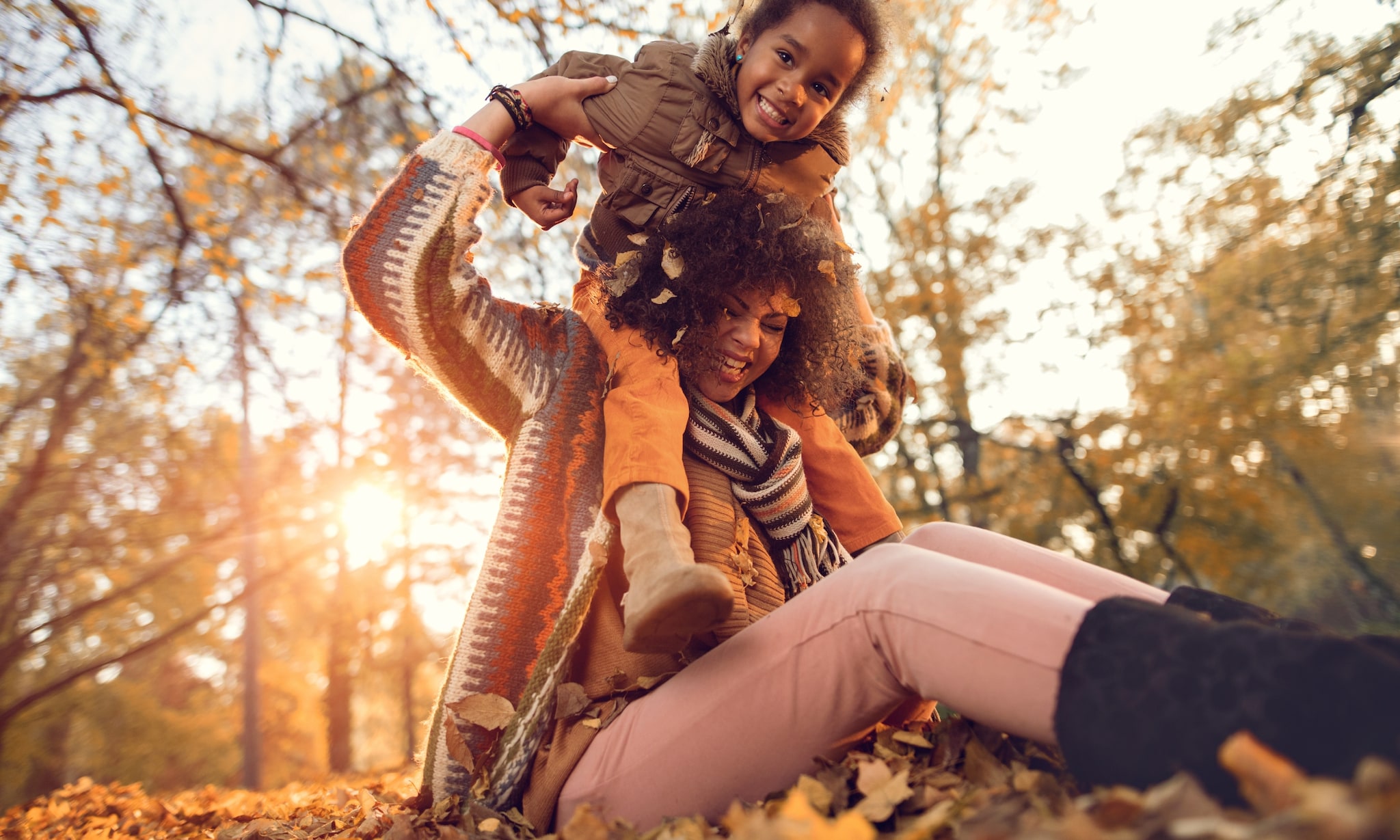 Streep deze herfst-bucketlist samen met je kind af! Getty Images