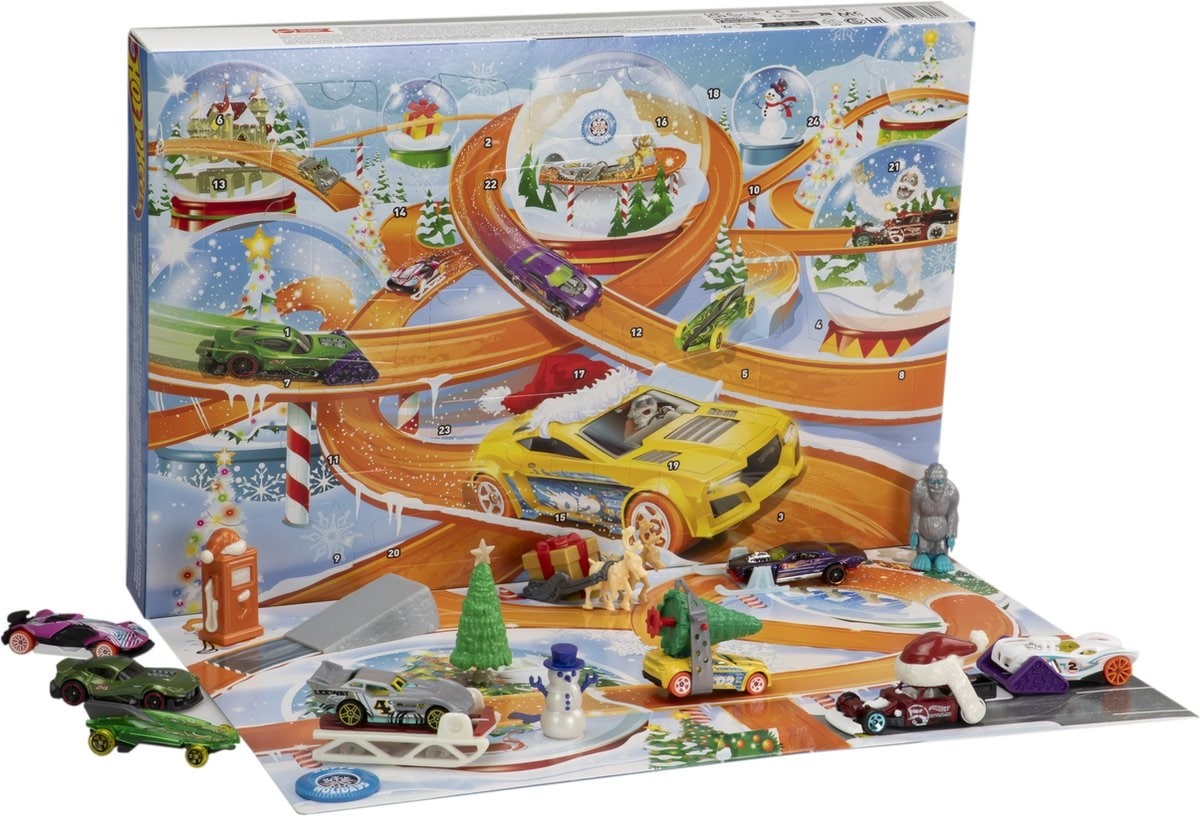hot wheels adventskalender Mattel