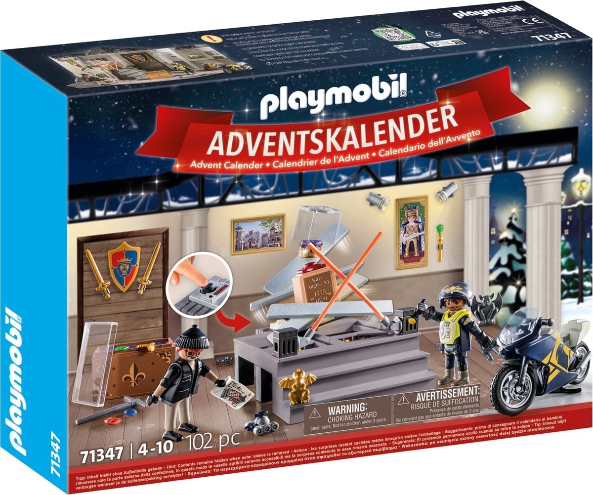 Playmobil adventskalender politie Playmobil
