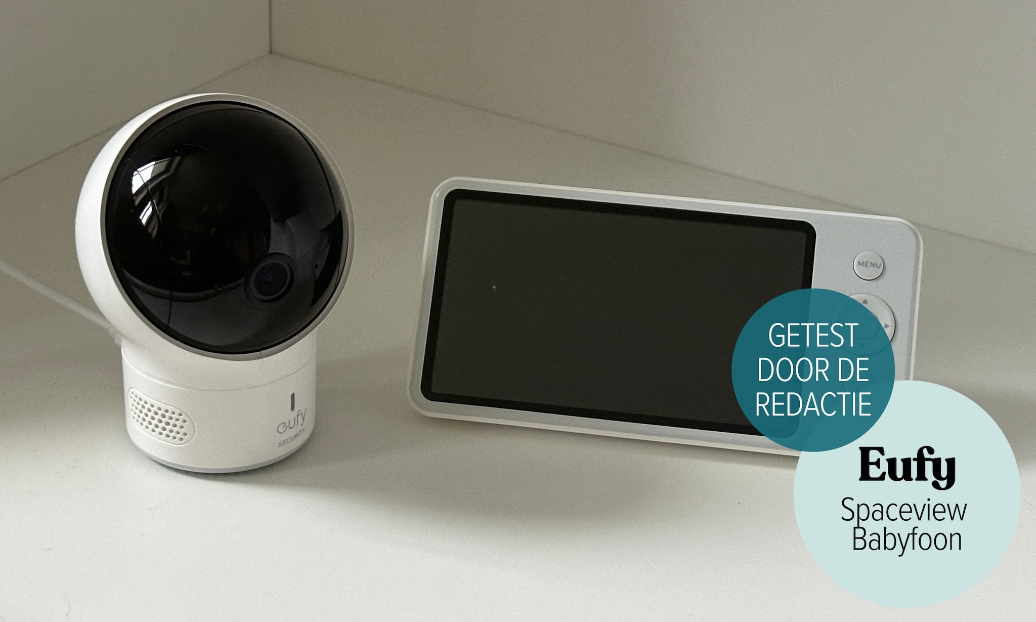 getest: de eufy spaceview babyfoon review Ouders van Nu