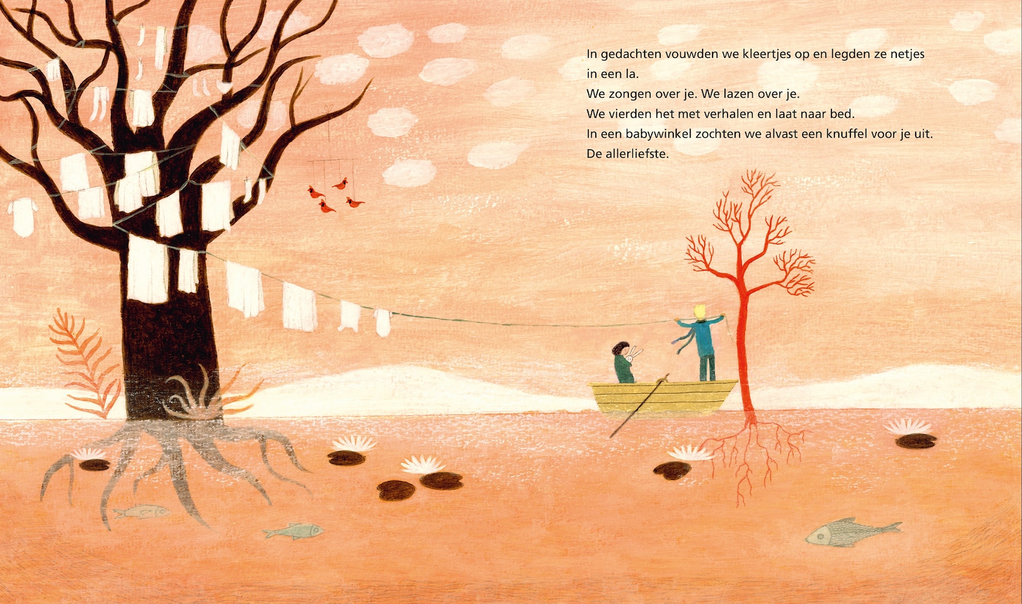 Een pagina uit ‘Voor altijd ons kind’. Marjolein Visser/Janneke Ipenburg